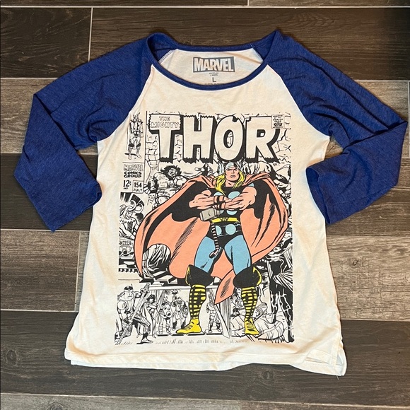 Marvel Tops - Women’s Thor Comic Graphic Shirt
